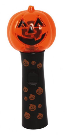 pompoenlantaarn junior 20 cm zwart/oranje