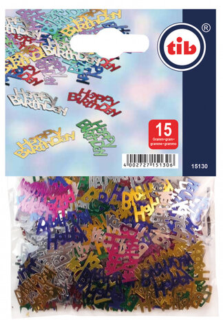 confetti Happy Birthday 15 gram