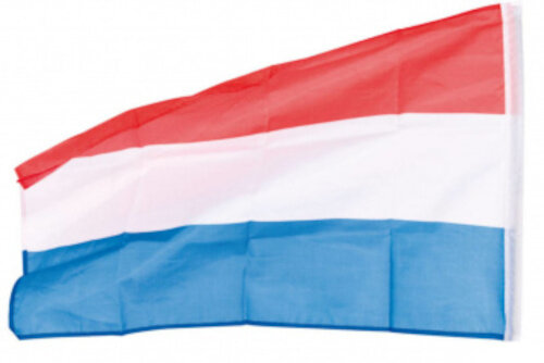 vlag 90 x 60 cm polyester rood/wit/blauw