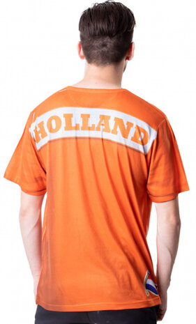 verkleedshirt Oranje Leeuw heren polyester maat XL/XXL