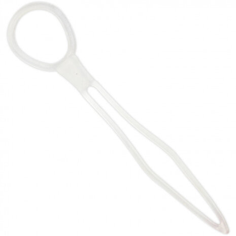 ballonsluitingen 6 cm transparant 10 stuks
