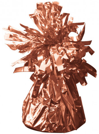 ballongewicht 170 gram 14 cm folie ros&eacute;goud