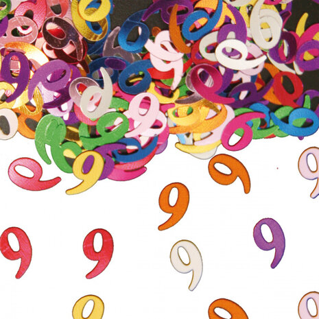 tafeldecoratie/sierconfetti 9 1 x 1 cm 14 gram