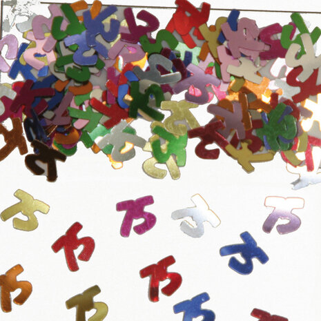 tafeldecoratie/sierconfetti 75 1 x 1 cm 14 gram