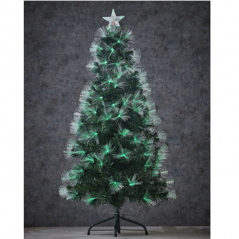 kunstkerstboom Highland led 120 cm glasvezel groen