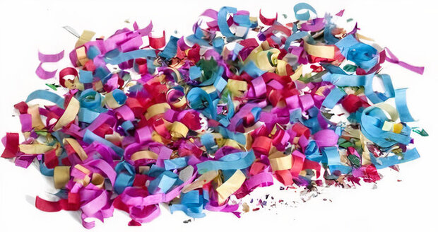 partypopper 100 cm papier