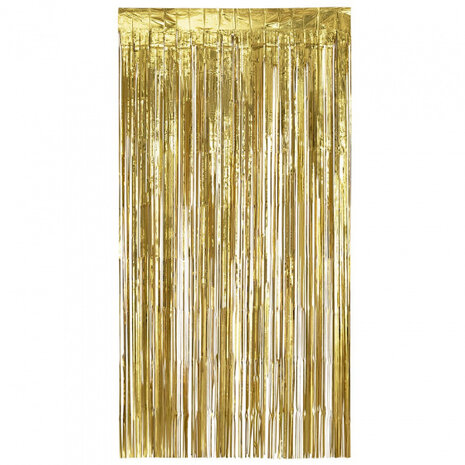 foliegordijn Metallic 200 x 100 cm goud