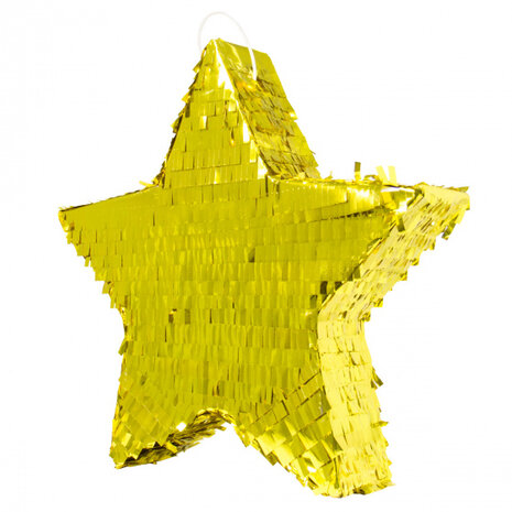 pi&ntilde;ata Ster junior 45 cm karton goud