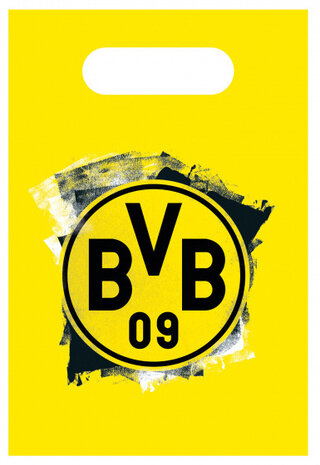 cadeautasjes BVB Dortmund 15,8 x 23,6 cm papier 8 stuks