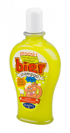 shampoo Fun bier 350 ml geel