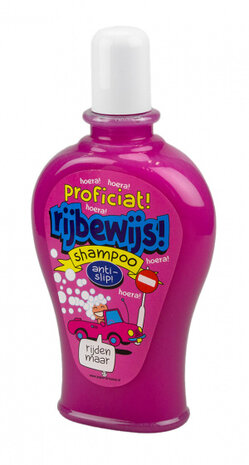 shampoo Fun Rijbewijs 350 ml roze