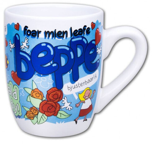 feestmok Beppe 325 ml 12 x 10 cm keramiek wit