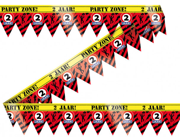 markeerlint 2 jaar 12 meter rood/geel