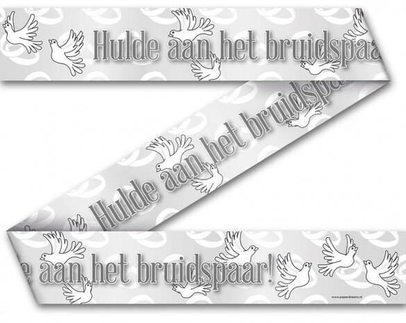 markeerlint Hulde 12 meter pvc zilver