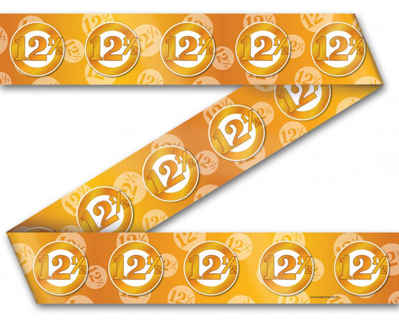 markeerlint 12,5 jaar 12 meter pvc goud