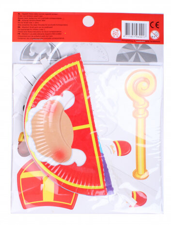figurenbordjes sinterklaas junior papier 3-delig