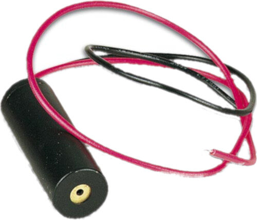 lasermodule DLU01 1mW 10,5 x 32,5 mm zwart