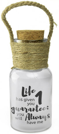 decoratielicht Big Star life 15 cm transparant