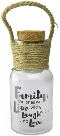decoratielicht Big Star family 15 cm transparant