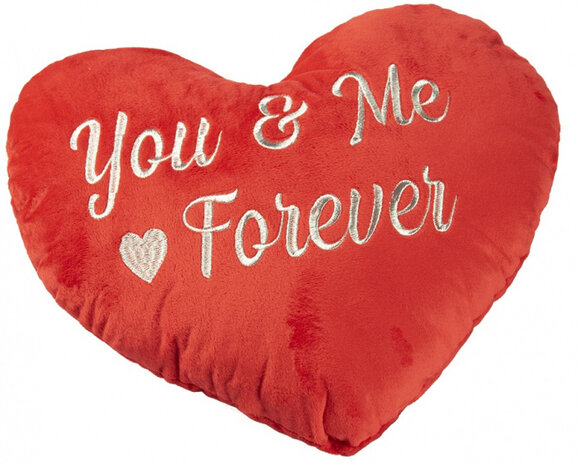 funkussen You &amp; Me Forever 30 x 36 cm polyester rood