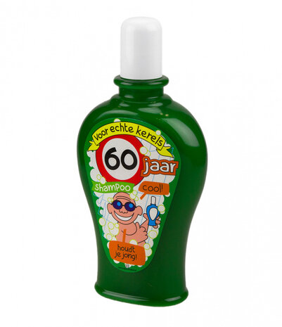 funshampoo 60 jaar heren 350 ml groen