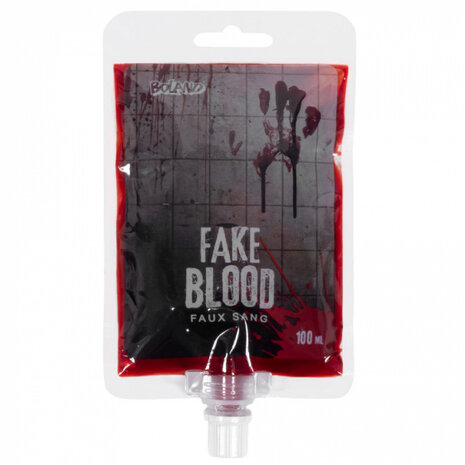 nepbloedzak 100 ml rood