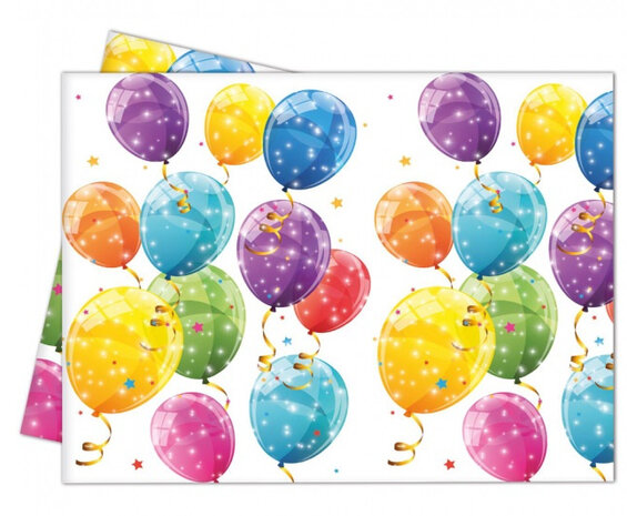 tafelkleed ballonnen junior 180 x 120 cm