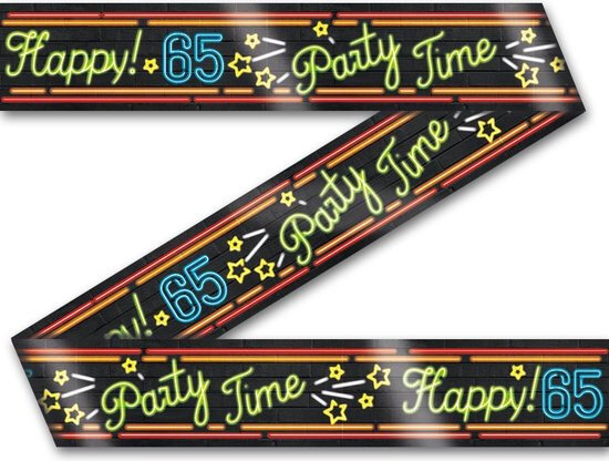 markeerlint Happy 65 zwart 12 meter