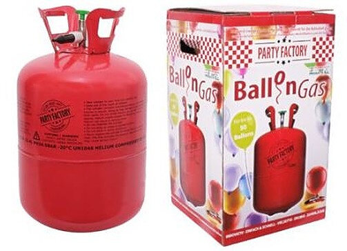 helium tank 50 ballonnen rood