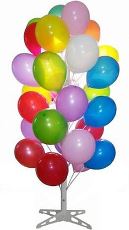 ballonenboom 180 cm wit