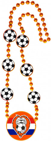 ketting Holland&nbsp;42 cm dames oranje/rood/wit/blauw