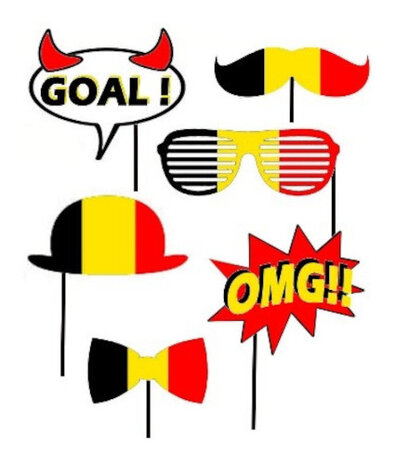 photoboothaccessoires EK papier 6 stuks