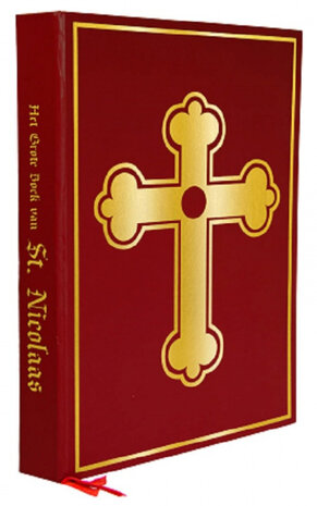 boek Het Boek van Sinterklaas 29 x 22 cm karton rood