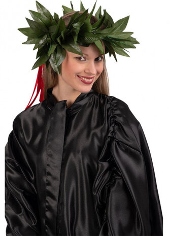 hoofdband/kroon laurierblad groen one-size