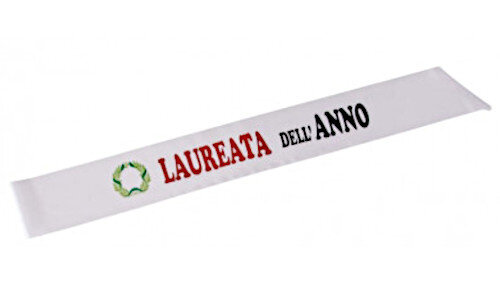 sjerp afgestudeerd dames 40 cm polyester wit
