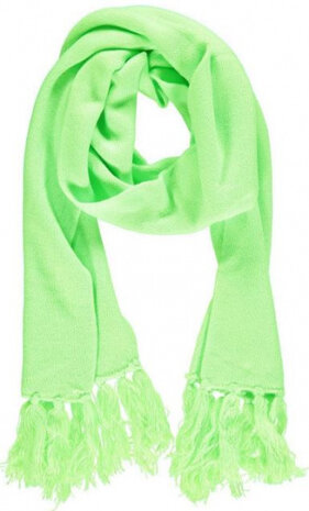 sjaal Party wol groen one-size