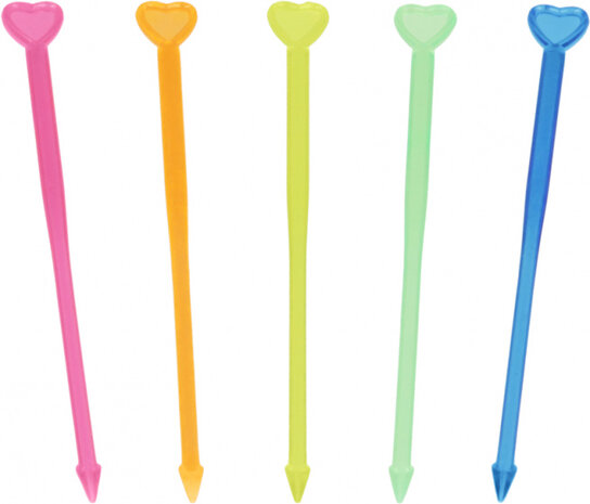 cocktailprikkers Party Line 8,5 cm 100 stuks