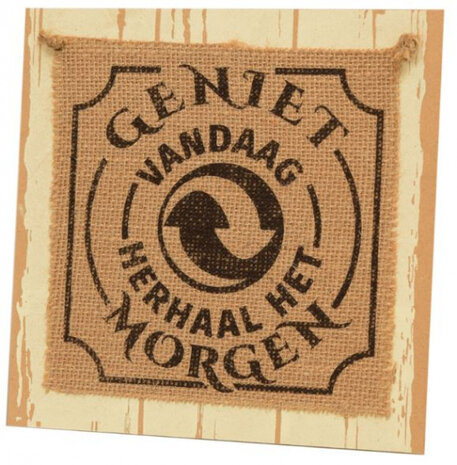 bordje Liefde 20 cm hout naturel
