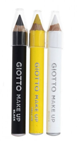 schminkpotloden make up tijger 6 gram wax 3 stuks
