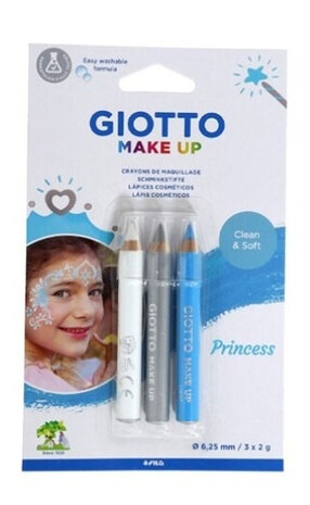 schminkpotloden make up prinses 6 gram wax 3 stuks
