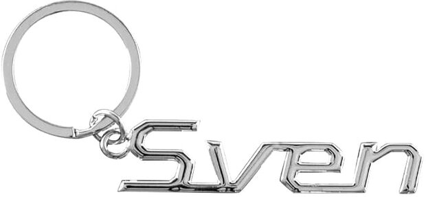 sleutelhanger Sven 11,5 x 7,5 cm aluminium