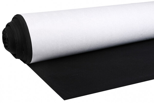 zwarte loper 10 meter nylon
