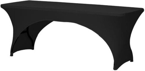tafelhoes polyester zwart one-size