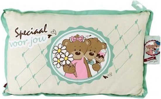 funkussen speciaal voor jou 30 x 50 cm polyester beige