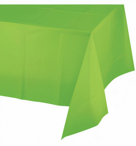 Tafelkleed Velvet 137 x 274 cm papier groen