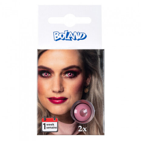 weeklenzen Femme fatale siliconen roze 2 stuks
