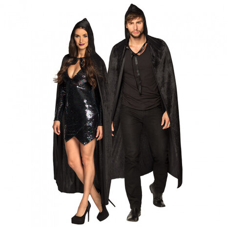 cape Darkness polyester zwart one-size