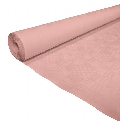 tafelkleed op rol 1,19 x 8 m papier lichtroze