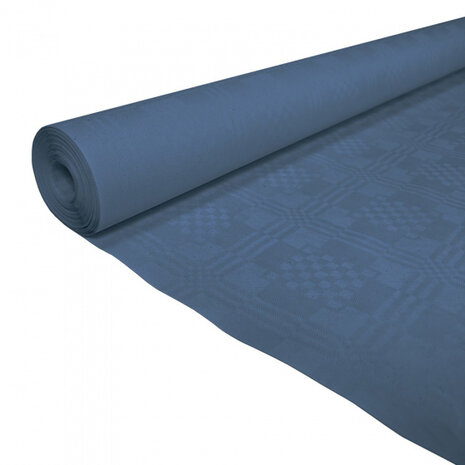 tafelkleed op rol 1,19 x 8 m papier marineblauw