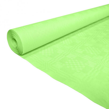 tafelkleed op rol 1,19 x 8 m papier lichtgroen